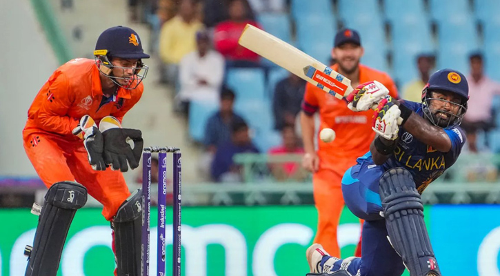 Sri Lanka Beat Netherlands By Five Wickets