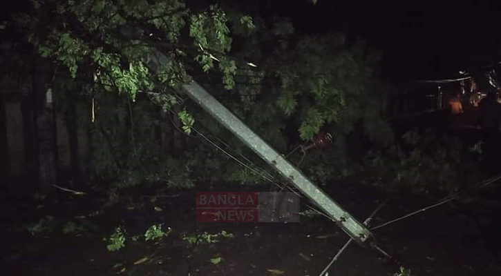 20 lakh people in the dark in a 15 minute storm