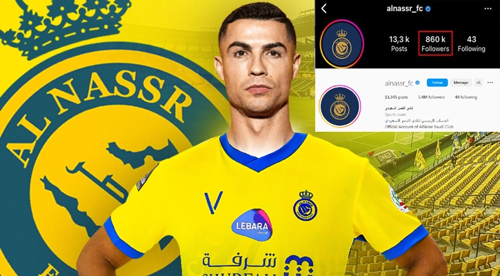 Al-Nassr fans flock to buy Cristiano Ronaldo jersey