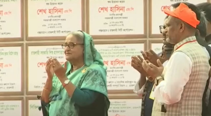 PM opens 26 projects, lays foundation stone for 6 others in Rajshahi