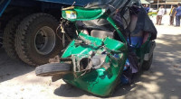 2 killed as truck hits auto-rickshaw in Sunamganj