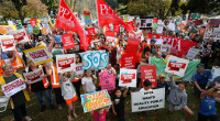 Nearly 50,000 New Zealand teachers strike over pay, conditions