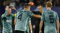 Nine-man Celtic lose to Feyenoord in chaotic opener
