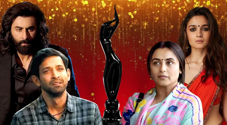 Filmfare Awards 2024: Ranbir Kapoor, Alia Bhatt, '12th Fail' Win