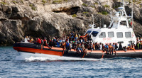Migrant landings in Italy down 50%