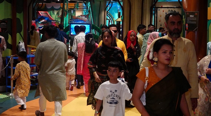 Colorful carnival at Toggi Fun World on Eid and Pahela Baishakh