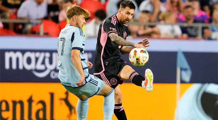 Messi goal, assist help Inter Miami win over Sporting KC - banglanews24.com  Banglanews24