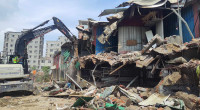 DNCC demolishes illegal part of Sadeeq Agro
