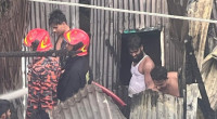 Korail slum fire under control