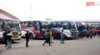 Long-route bus services resume as curfew eased