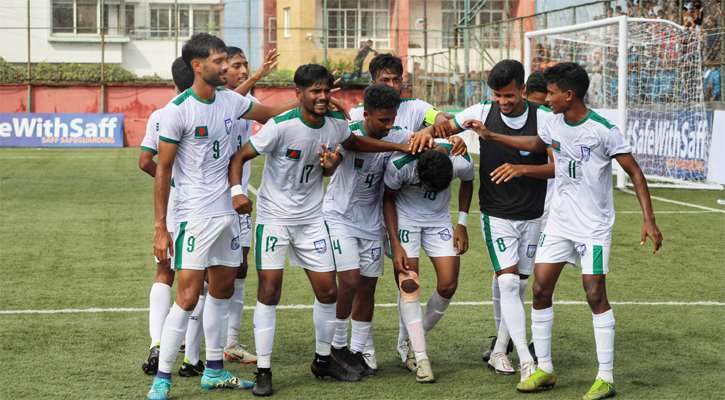 Bangladesh claims SAFF U-20 Championship, defeats Nepal 4-1