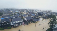 Japan orders mass evacuation over flooding threat