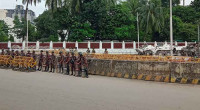 Bangabhaban fortified with security, no protesters seen today