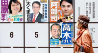 Japan voting for new leader in shadow of scandals