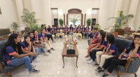 SAFF champions women’s team arrive in Jamuna 