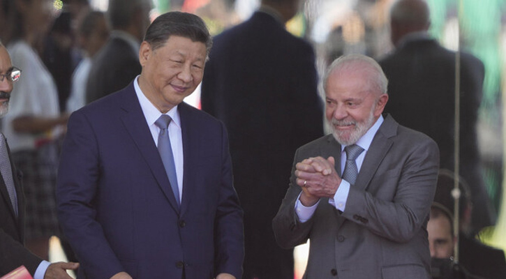 Xi and Lula call for peace in Ukraine, ceasefire in Gaza