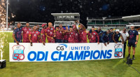 Jangoo century on debut secures West Indies ODI series sweep of Bangladesh