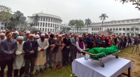 Hassan Ariff’s 2nd janaza held on HC premises 