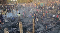 Rehabilitation underway after fire destroys Rohingya camp 