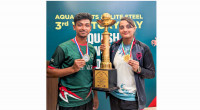 IUB’s Monika and Raihan shine in Victory Day Squash Tournament