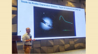 Astronomer Syed Ashraf Uddin explores Hubble Tension in a lecture at IUB