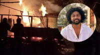 Miscreants set fire to content creator Kafi's Patuakhali house 