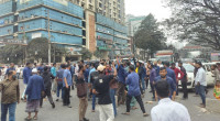 CNG Drivers Protest Meter Fare, Block Roads in Dhaka