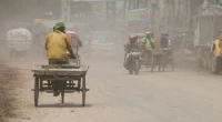 Dhaka air quality remains unhealthy Tuesday morning