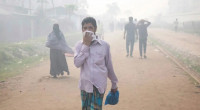 Dhaka's air unhealthy this morning