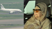 Khaleda Zia returns home from London