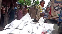 5 killed as bus, three-wheeler collide in Faridpur