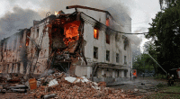 Russia’s biggest drone attack devastates Ukraine’s Kharkiv