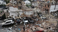 Russian strikes kill four in Kyiv as NATO airspace tensions escalate