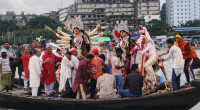 Durga Puja ends with idol immersion