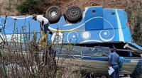 42 killed in South Africa mountain bus crash 