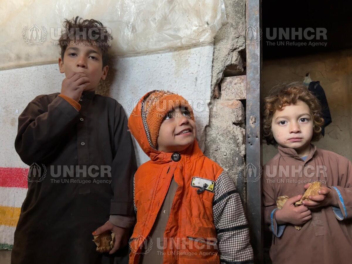 Afghanistan. UNHCR builds new shelters in Herat province