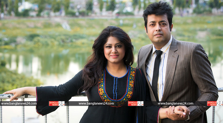 ওমর সানি ও মৌসুমী-ছবি: বাংলানিউজ