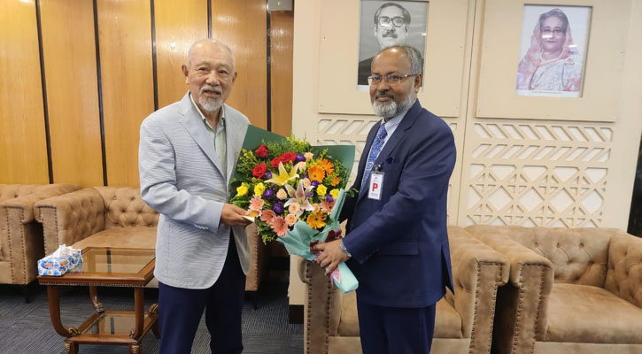 ঢাকায় এসেছেন নিপ্পন ফাউন্ডেশনের চেয়ারম্যান