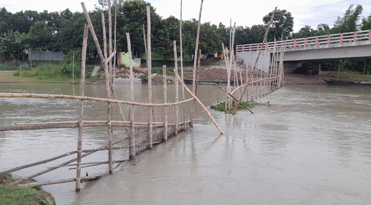 ফরিদপুরে বিপৎসীমার ওপরে পদ্মার পানি, নিম্নাঞ্চল প্লাবিত