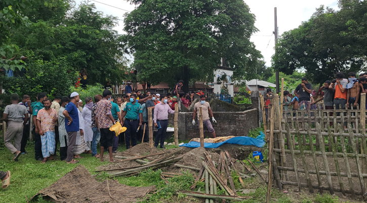 ছাত্র আন্দোলনে নিহত মিলনের মরদেহ ৫৮ দিন পর উত্তোলন