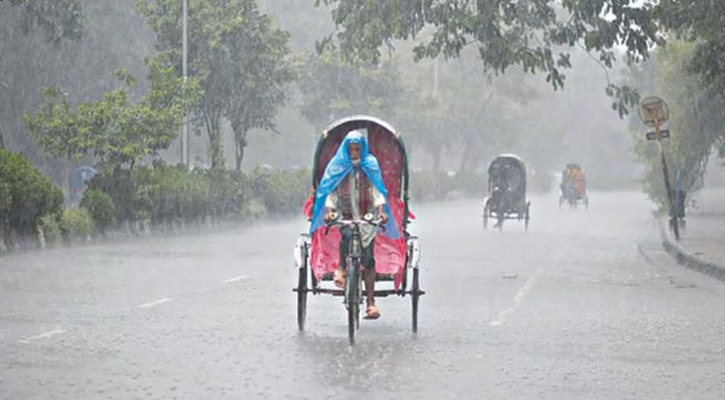 সারা দেশে ভারী বৃষ্টি ঝরে তাপমাত্রা কমবে ৪ ডিগ্রি