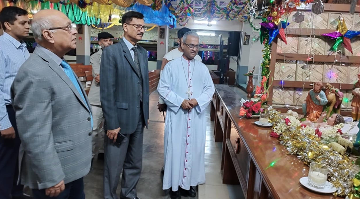 খ্রিস্টান সম্প্রদায়ের সঙ্গে বড়দিনের শুভেচ্ছা বিনিময় পররাষ্ট্র উপদেষ্টার