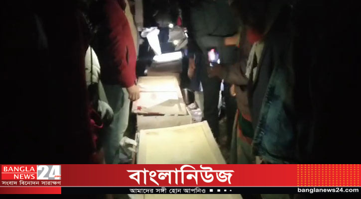 ঘাটাইলে সমাহিত বাবা-মা-ছেলে, খালার দাফন গোপালপুরে