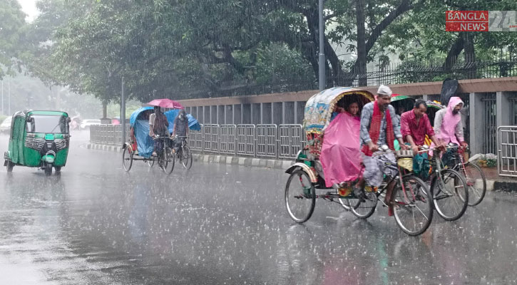 ৩ দিন দেশের বিভিন্ন স্থানে বজ্রসহ বৃষ্টির আভাস