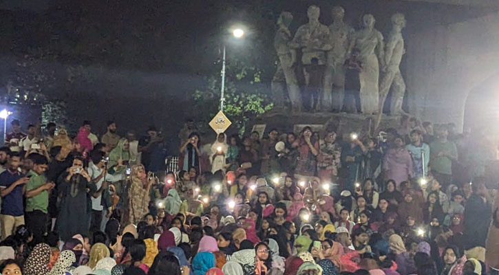 রাজু ভাস্কর্য থেকে ধর্ষণবিরোধী মঞ্চ ঘোষণা, দুই দফা দাবি