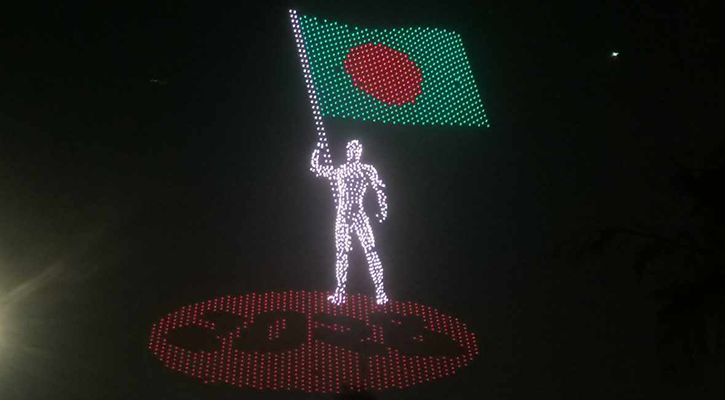 ড্রোন শো আসলে কী, কীভাবে ছবি ভেসে ওঠে আকাশে