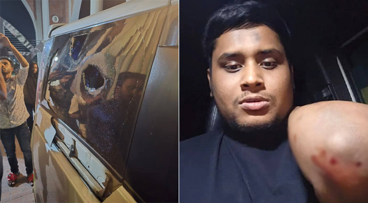 গাজীপুরে গাড়িতে হামলা, আহত হাসনাত আবদুল্লাহ
