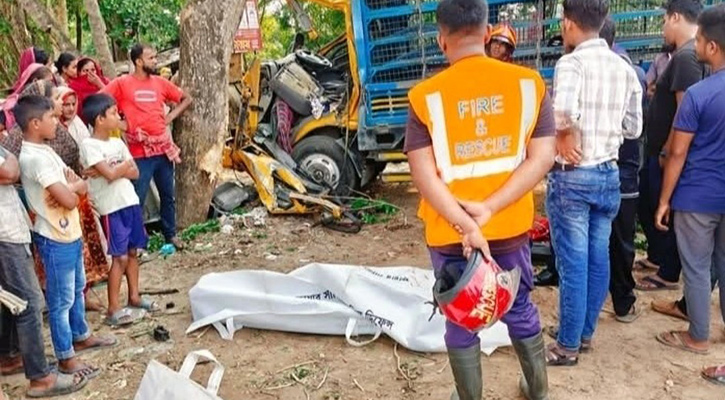 মুকসুদপুরে পিকআপভ্যান দুর্ঘটনায় নিহত ৩
