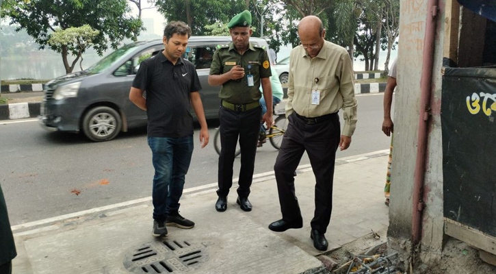 হাতিরঝিলে ভাঙা সীমানা দ্রুত মেরামতের নির্দেশ