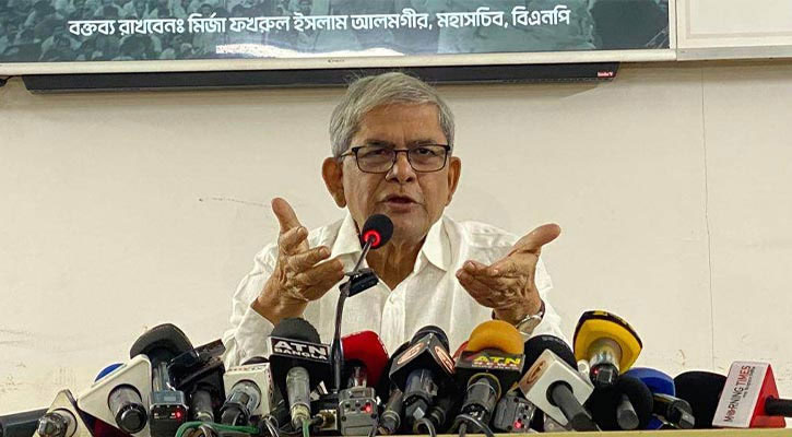 জনগণকে ভোটাধিকার বঞ্চিত করার পাঁয়তারা শুরু হয়েছে: মির্জা ফখরুল 